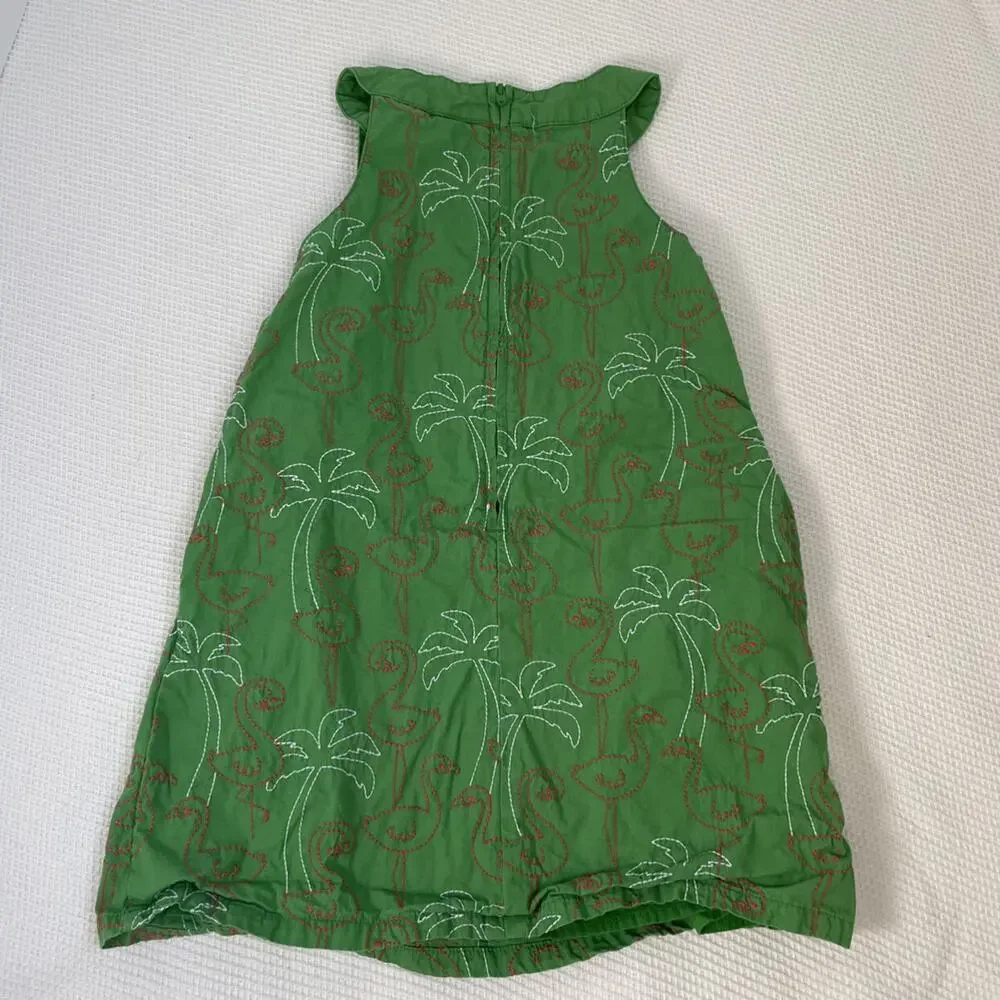 Gymboree Flamingo Embroidered Dress